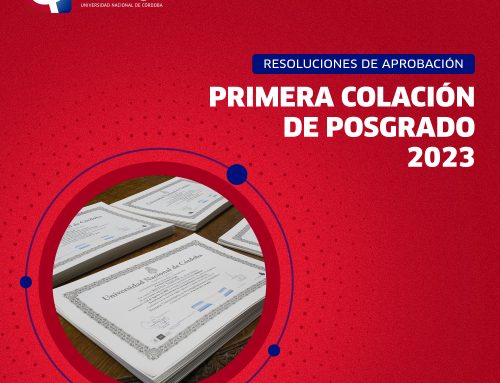 Resoluciones de emisión de títulos | PRIMERA COLACIÓN DE POSGRADO 2023