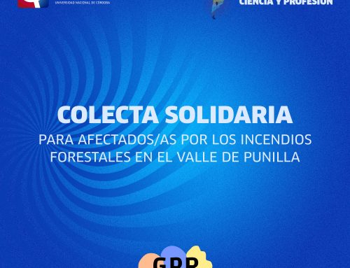 COLECTA SOLIDARIA | Afectados/as por los incendios forestales en el Valle de Punilla